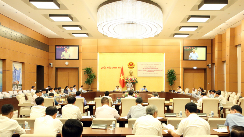 Phó Chủ tịch Quốc hội, Thượng tướng Trần Quang Phương làm việc với TP Hà Nội về tiếp công dân, giải quyết khiếu nại, tố cáo -2