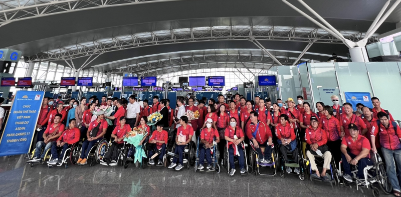 Vietnam Airlines đồng hành cùng đoàn thể thao  ASEAN Para Games lần thứ 11 -0