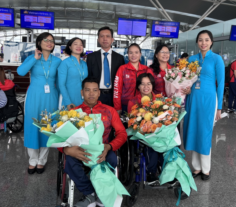 Vietnam Airlines đồng hành cùng đoàn thể thao  ASEAN Para Games lần thứ 11 -0