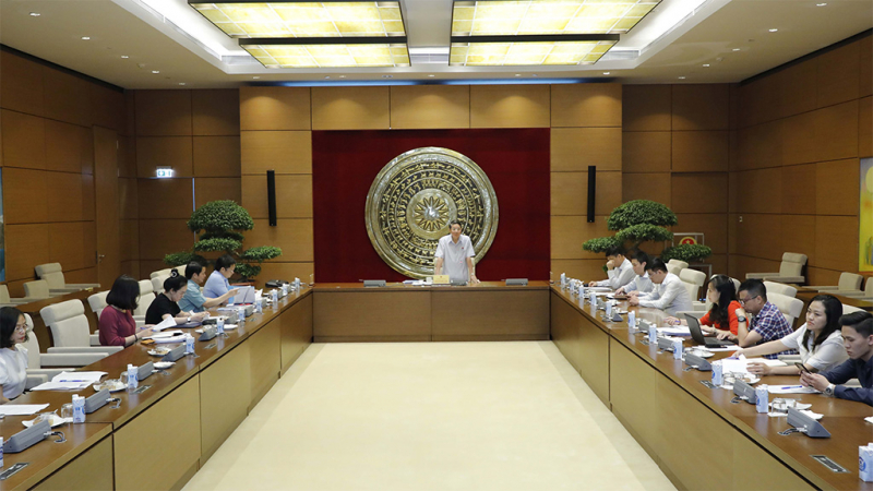 Phó Chủ tịch Quốc hội Nguyễn Đức Hải chủ trì họp về công tác chuẩn bị tổ chức 
