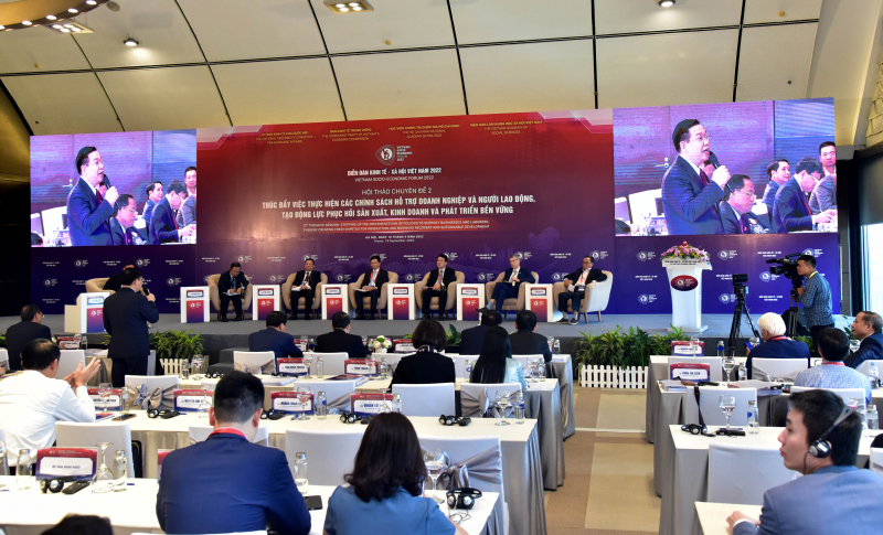 TRỰC TIẾP: Hội thảo chuyên đề 2 Diễn đàn Kinh tế - Xã hội Việt Nam 2022 -0