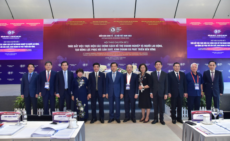 TRỰC TIẾP: Hội thảo chuyên đề 2 Diễn đàn Kinh tế - Xã hội Việt Nam 2022 -0