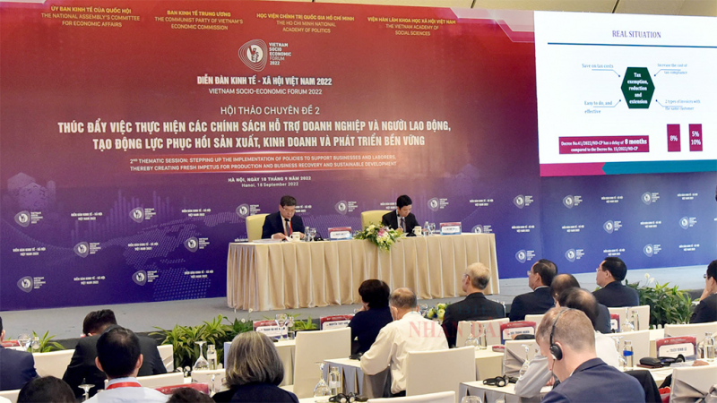 Một số hình ảnh Hội thảo chuyên đề 2 Diễn đàn Kinh tế - Xã hội Việt Nam 2022 -0