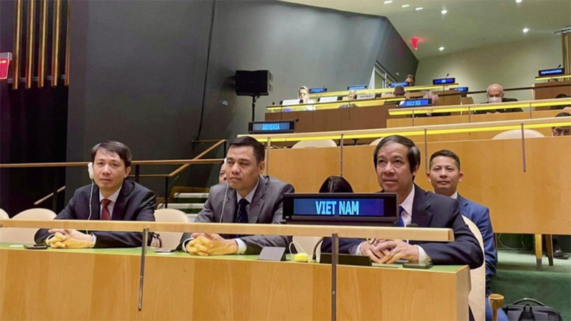 Bộ trưởng Nguyễn Kim Sơn dự Hội nghị Thượng đỉnh giáo dục tại Hoa Kỳ -4