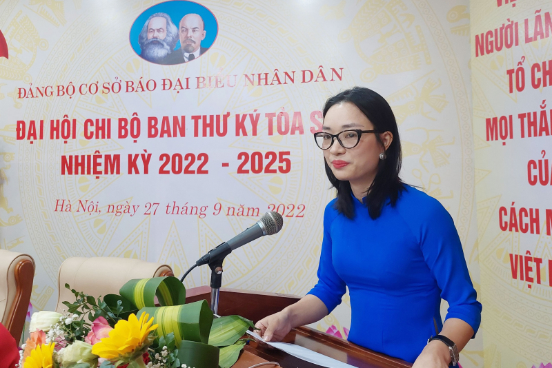 Đại hội Chi bộ Ban Thư ký tòa soạn nhiệm kỳ 2022 - 2025 thành công tốt đẹp -0