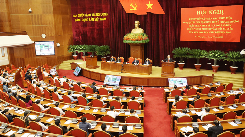 Bộ Chính trị tổ chức Hội nghị toàn quốc quán triệt Nghị quyết số 23-NQ/TW về phương hướng phát triển kinh tế - xã hội Vùng Tây Nguyên -7