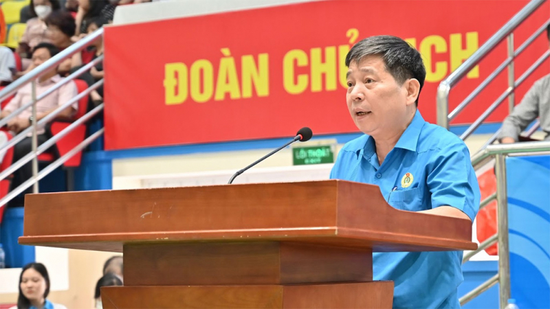 Khai mạc Giải Thể thao Công đoàn Viên chức Việt Nam năm 2022 -1
