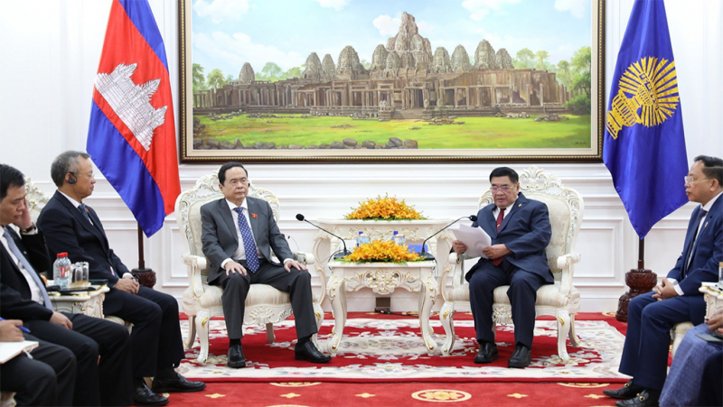 Tăng cường hợp tác Quốc hội hai nước: Chủ tịch Quốc hội sắp thăm chính thức Vương quốc Campuchia -1