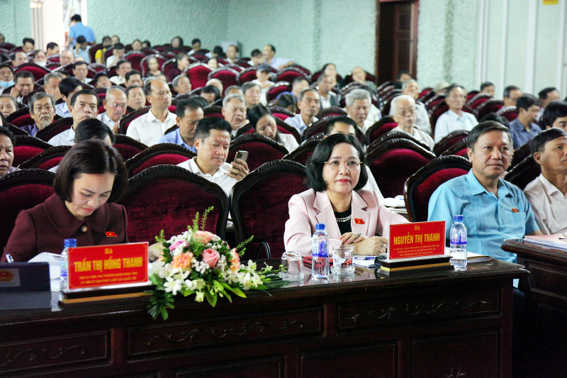 Trưởng Ban Công tác đại biểu Nguyễn Thị Thanh tiếp xúc cử tri tại Ninh Bình -0