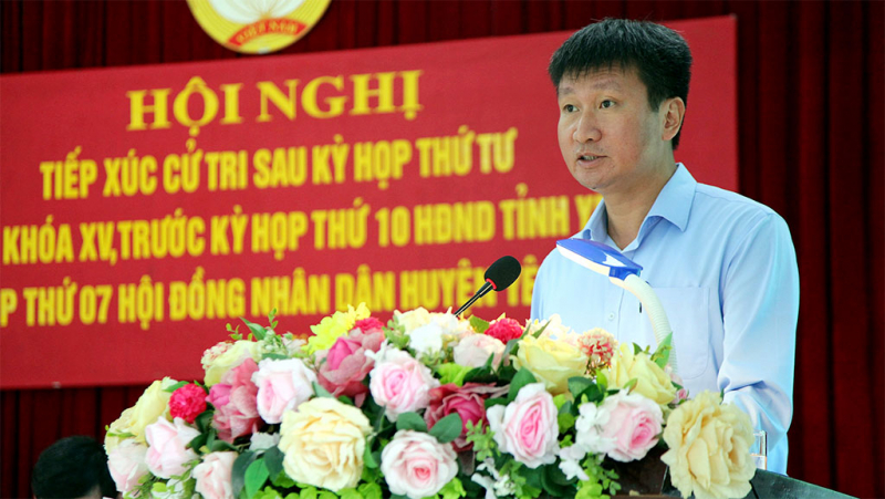 Bộ trưởng Bộ Nội vụ Phạm Thị Thanh Trà tiếp xúc cử tri huyện Yên Bình, Yên Bái -4
