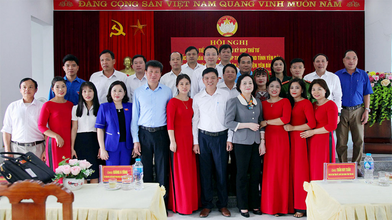 Bộ trưởng Bộ Nội vụ Phạm Thị Thanh Trà tiếp xúc cử tri huyện Yên Bình, Yên Bái -5