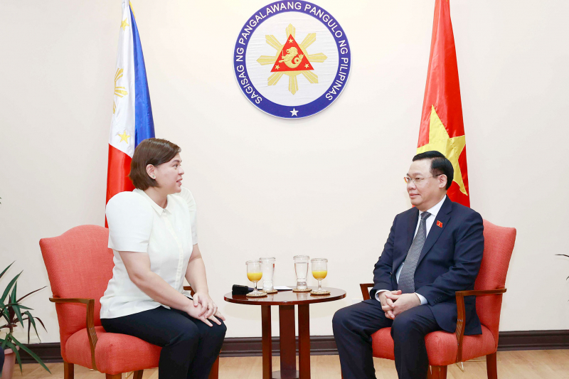 Chủ tịch Quốc hội Vương Đình Huệ thăm chính thức Cộng hòa Philippines