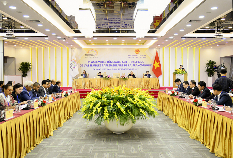 Phó Chủ tịch Thường trực Quốc hội Trần Thanh Mẫn chủ trì Phiên khai mạc Hội nghị lần thứ 10 Vùng châu Á - Thái Bình Dương trong APF -0