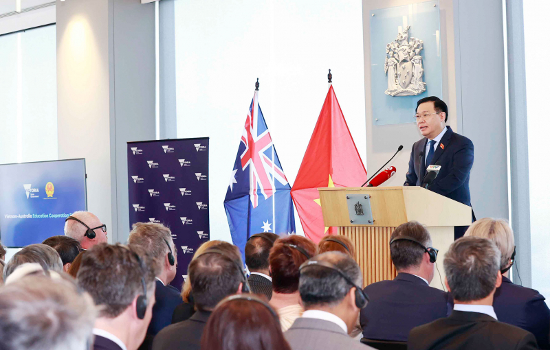 Một số hình ảnh Chủ tịch Quốc hội Vương Đình Huệ trong khuôn khổ chuyến thăm chính thức Australia -2