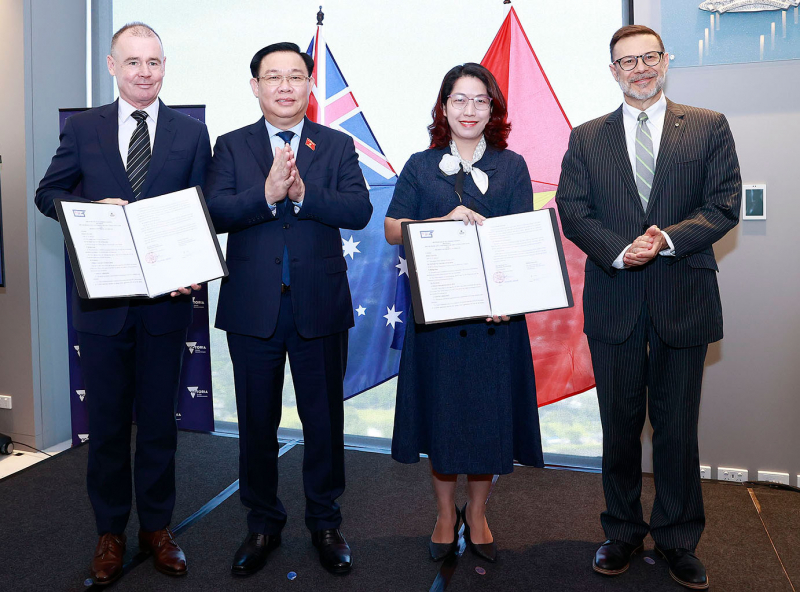 Chủ tịch Quốc hội Vương Đình Huệ: Mở ra giai đoạn hợp tác giáo dục mới bền vững, lâu dài giữa Việt Nam - Australia -0