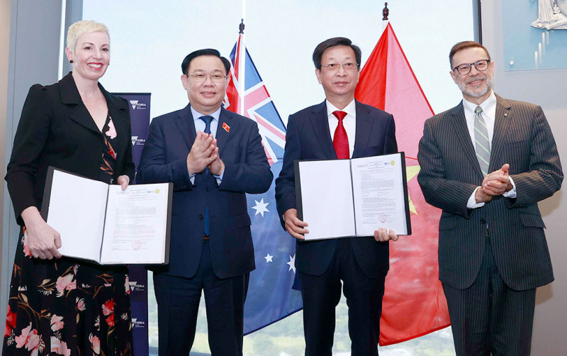 Chủ tịch Quốc hội Vương Đình Huệ: Mở ra giai đoạn hợp tác giáo dục mới bền vững, lâu dài giữa Việt Nam - Australia -0