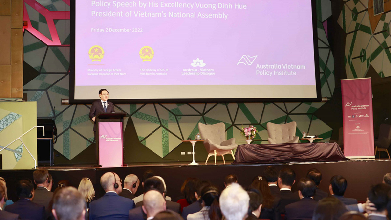 Một số hình ảnh Chủ tịch Quốc hội Vương Đình Huệ thăm chính thức Australia