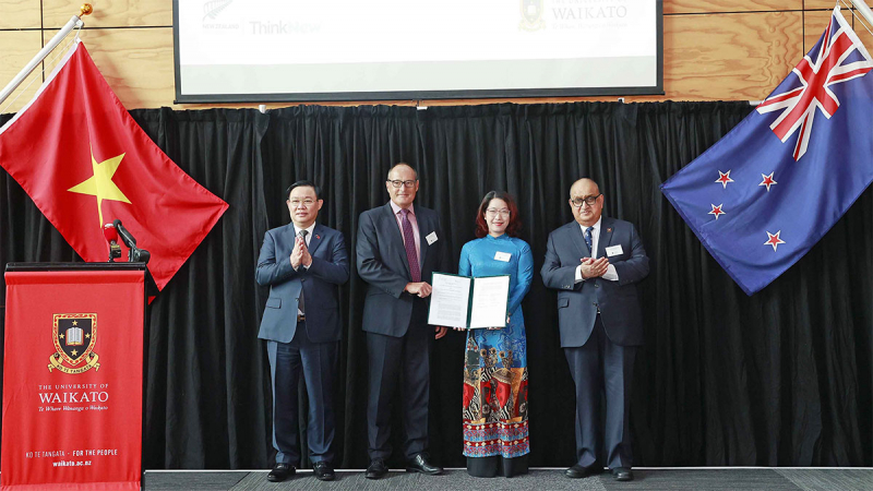 Một số hình ảnh Chủ tịch Quốc hội Vương Đình Huệ dự Diễn đàn Hợp tác giáo dục Việt Nam - New Zealand