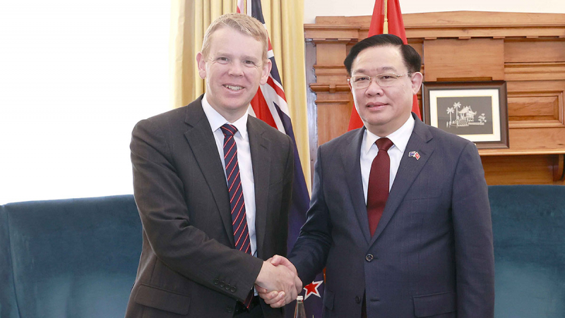 Toàn cảnh Chủ tịch Quốc hội Vương Đình Huệ thăm chính thức New Zealand