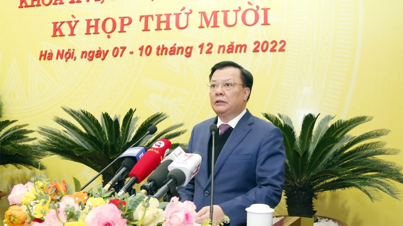 Phó Chủ tịch Quốc hội Nguyễn Đức Hải dự Kỳ họp thứ Mười, HĐND TP. Hà Nội -2