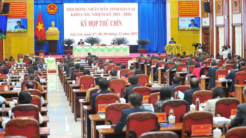 Hội đồng nhân dân các tỉnh Đắk Lắk, Gia Lai, Kon Tum khai mạc kỳ họp cuối năm 2022 và đề ra nhiệm vụ trọng tâm năm 2023 -4
