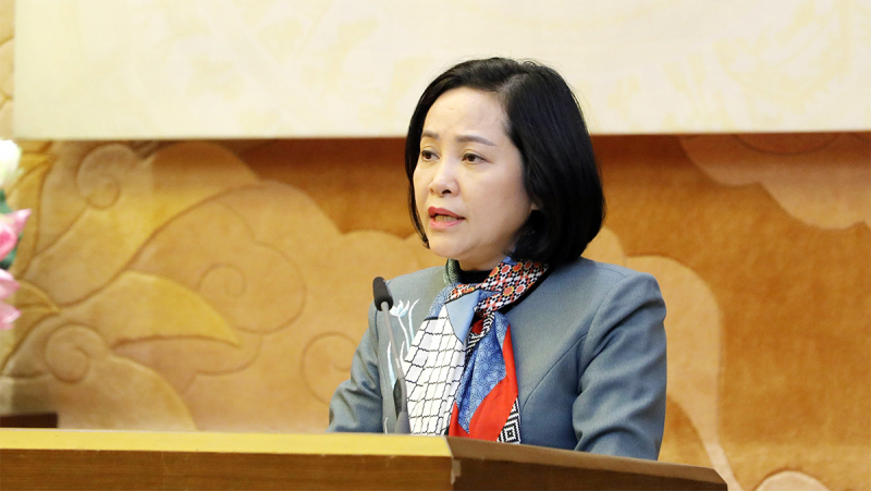 Phó Chủ tịch Thường trực Quốc hội Trần Thanh Mẫn dự lễ công bố và trao Nghị quyết về công tác cán bộ -2