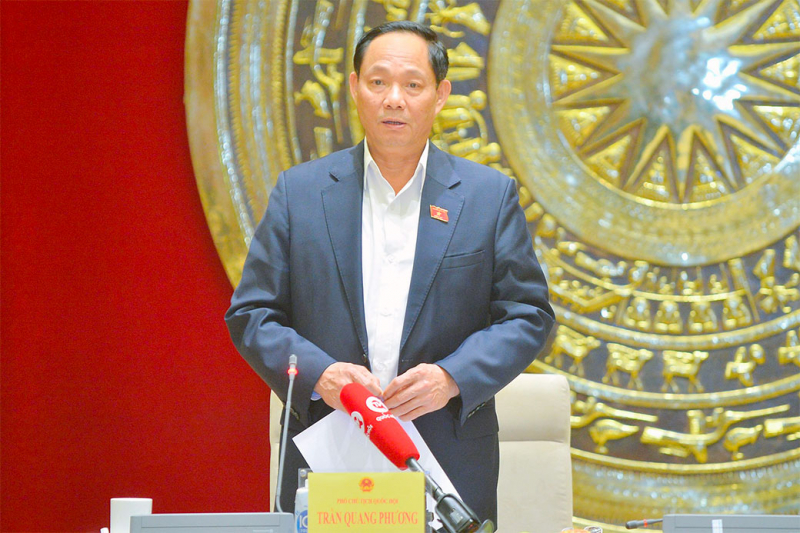 Phó Chủ tịch Quốc hội, Thượng tướng Trần Quang Phương làm việc với Văn phòng Quốc hội về chương trình giám sát năm 2023 -0