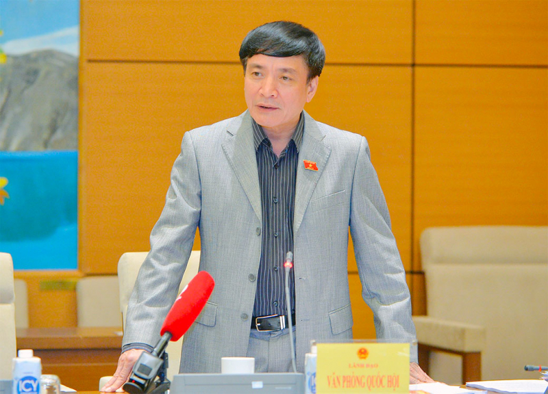 Phó Chủ tịch Quốc hội, Thượng tướng Trần Quang Phương làm việc với Văn phòng Quốc hội về chương trình giám sát năm 2023 -0