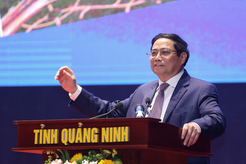 Thủ tướng Phạm Minh Chính chủ trì Hội nghị triển khai Nghị quyết của Bộ Chính trị về phát triển vùng đồng bằng sông Hồng -0