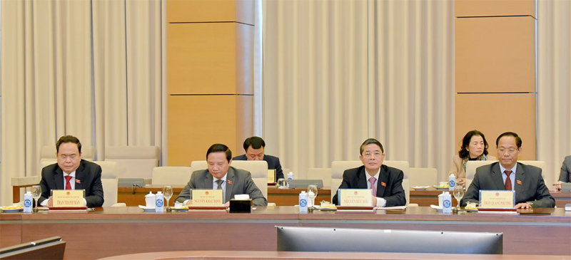 Chủ tịch Quốc hội Vương Đình Huệ: Nâng cao hơn nữa chất lượng, hiệu quả công tác phản biện chính sách -0