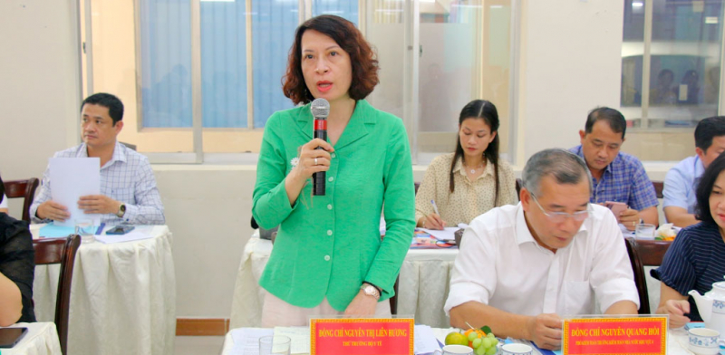 Phó Chủ tịch Quốc hội Nguyễn Khắc Định chủ trì làm việc với UBND huyện Nhà Bè, TP. Hồ Chí Minh -0