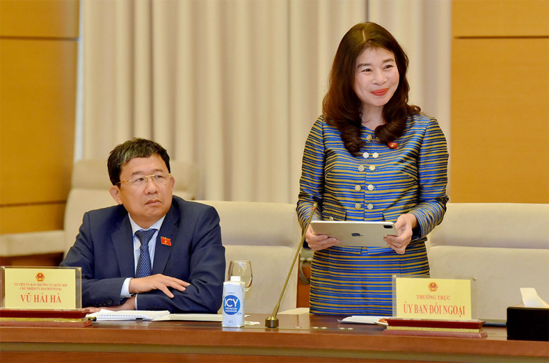 Chủ tịch Quốc hội Vương Đình Huệ tiếp các đại sứ, trưởng cơ quan đại diện Việt Nam ở nước ngoài -0