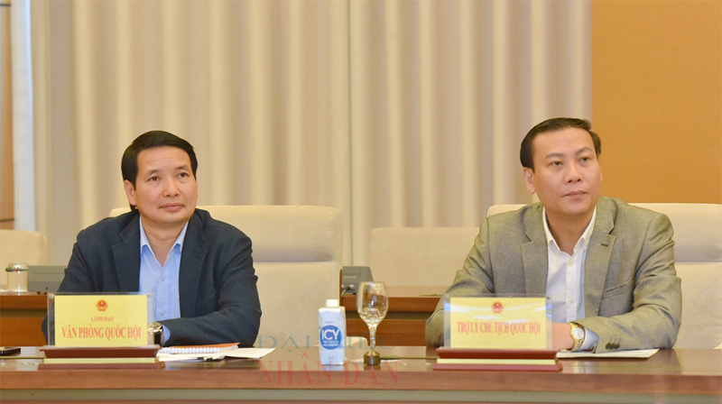 Chủ tịch Quốc hội Vương Đình Huệ tiếp các đại sứ, trưởng cơ quan đại diện Việt Nam ở nước ngoài -1
