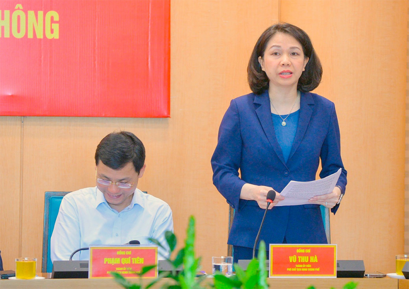 Phó Chủ tịch Thường trực Quốc hội Trần Thanh Mẫn chủ trì cuộc làm việc với UBND TP. Hà Nội -0