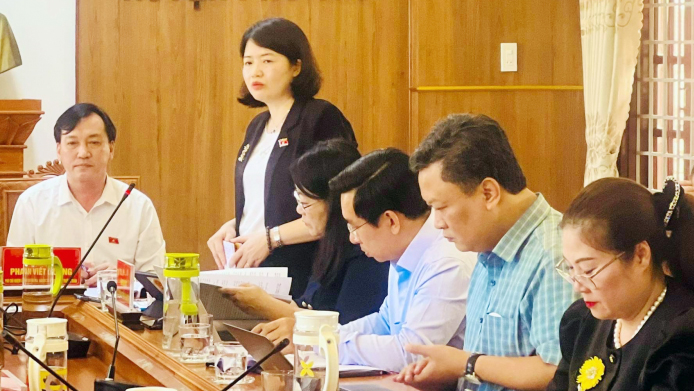 Đoàn giám sát của Ủy ban Thường vụ Quốc hội làm việc tại Bình Định -1