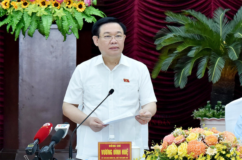 Chủ tịch Quốc hội Vương Đình Huệ: Cụ thể hoá các trụ cột phát triển để Bình Thuận bứt phá mạnh mẽ -0