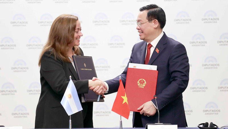 Quốc hội Việt Nam và Hạ viện Argentina ký thoả thuận hợp tác -0