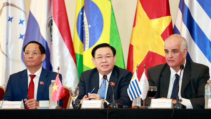 Chủ tịch Quốc hội Vương Đình Huệ: Chậm khởi động đàm phán FTA Việt Nam - MERCOSUR sẽ lỡ cơ hội -0