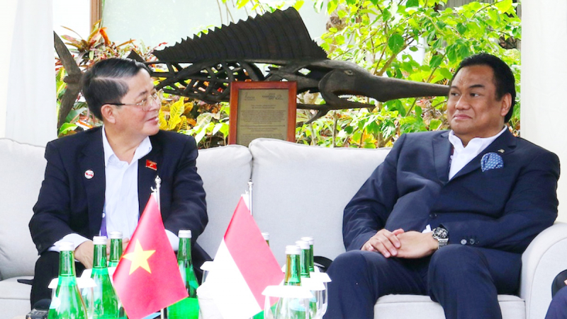 Phó Chủ tịch Quốc hội Nguyễn Đức Hải tiếp xúc song phương với Phó Chủ tịch Quốc hội Indonesia -1