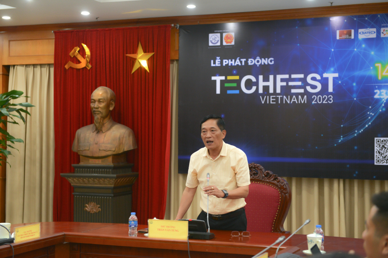 Phát động Ngày hội Khởi nghiệp Đổi mới sáng tạo Quốc gia TECHFEST Việt Nam 2023  -0