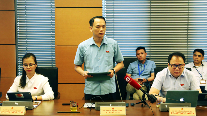 Đoàn ĐBQH tỉnh Lạng Sơn: Giảm 2% mức thuế suất thuế tạo sức bật cho các doanh nghiệp -1