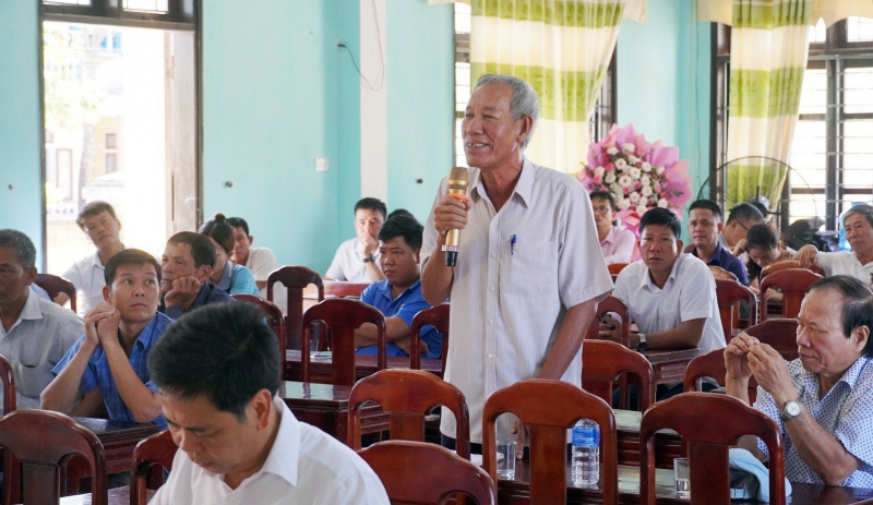 Đoàn ĐBQH tỉnh Quảng Trị tiếp xúc cử tri sau Kỳ họp thứ Năm -0