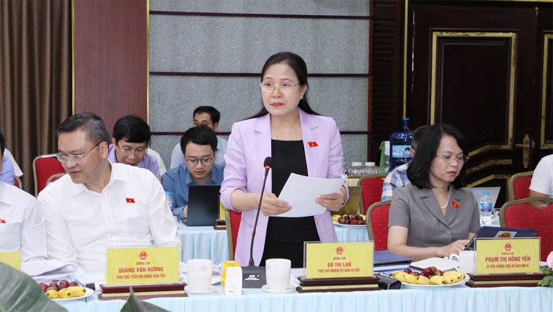 Phó Chủ tịch Quốc hội, Thượng tướng Trần Quang Phương chủ trì làm việc với UBND tỉnh Lào Cai về thực hiện 3 Chương trình mục tiêu quốc gia -2