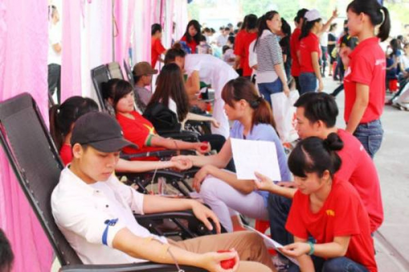 Mức chi hỗ trợ cho người hiến máu tình nguyện  -0