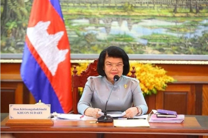 Bà Khuon Sodary sẽ được đề cử làm Chủ tịch Quốc hội khóa mới của Campuchia