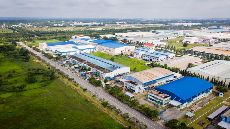 Tỉnh Bắc Giang hiện có 8 khu công nghiệp được Thủ tướng Chính phủ chấp thuận chủ trương đầu tư, với tổng diện tích đất tự nhiên khoảng gần 2.000ha Ảnh: ITN
