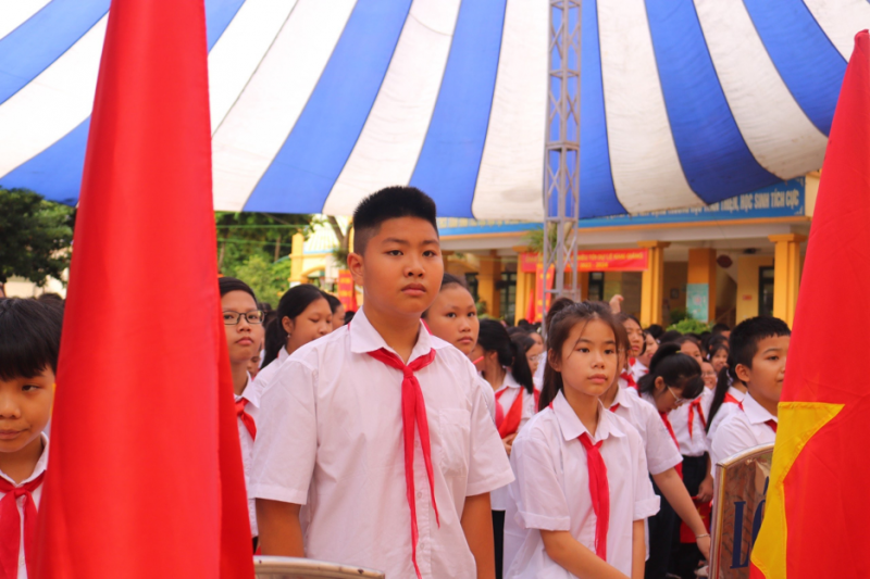 Hà Nội: Trường THCS Xuân Đỉnh hân hoan đón chào năm học mới  -0