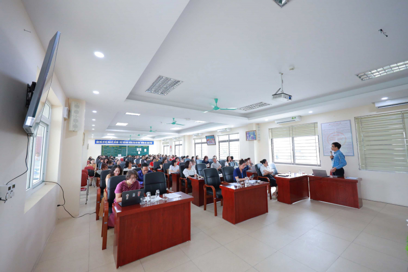 Quận Ba Đình: Tăng cường chuyển đổi số trong công tác thư viện trường học -0
