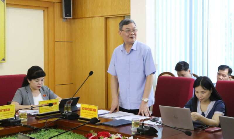 Đoàn ĐBQH tỉnh Quảng Ninh làm việc với Ngân hàng Nhà nước chi nhánh tỉnh và các tổ chức tín dụng