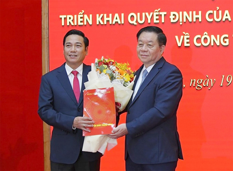 Trao Quyết định Tổng Biên tập Báo điện tử Đảng Cộng sản Việt Nam -0